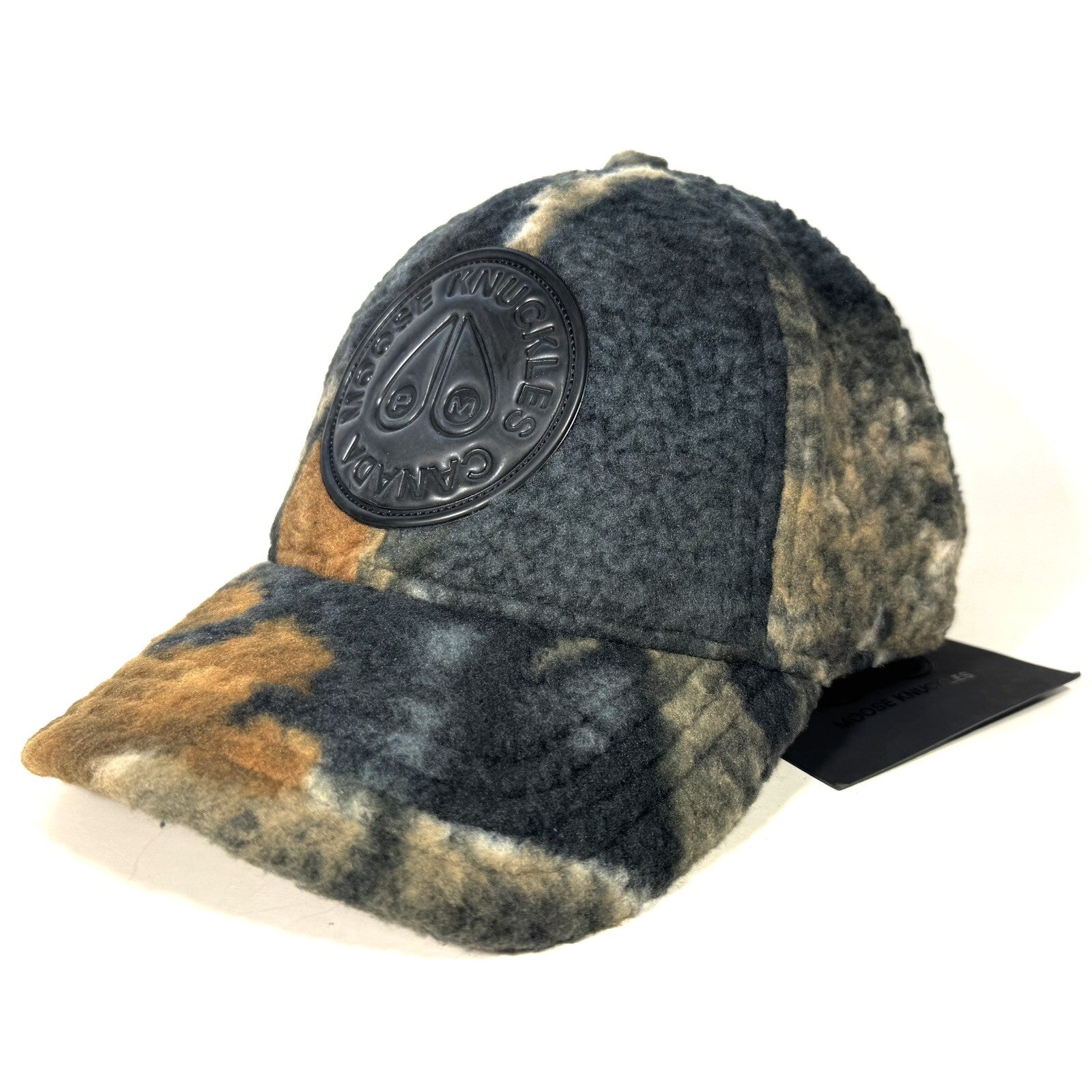 MOOSE KNUCKLES x Post Malone Sherpa Cap Hat Realtree Camo Black (MSRP $195)