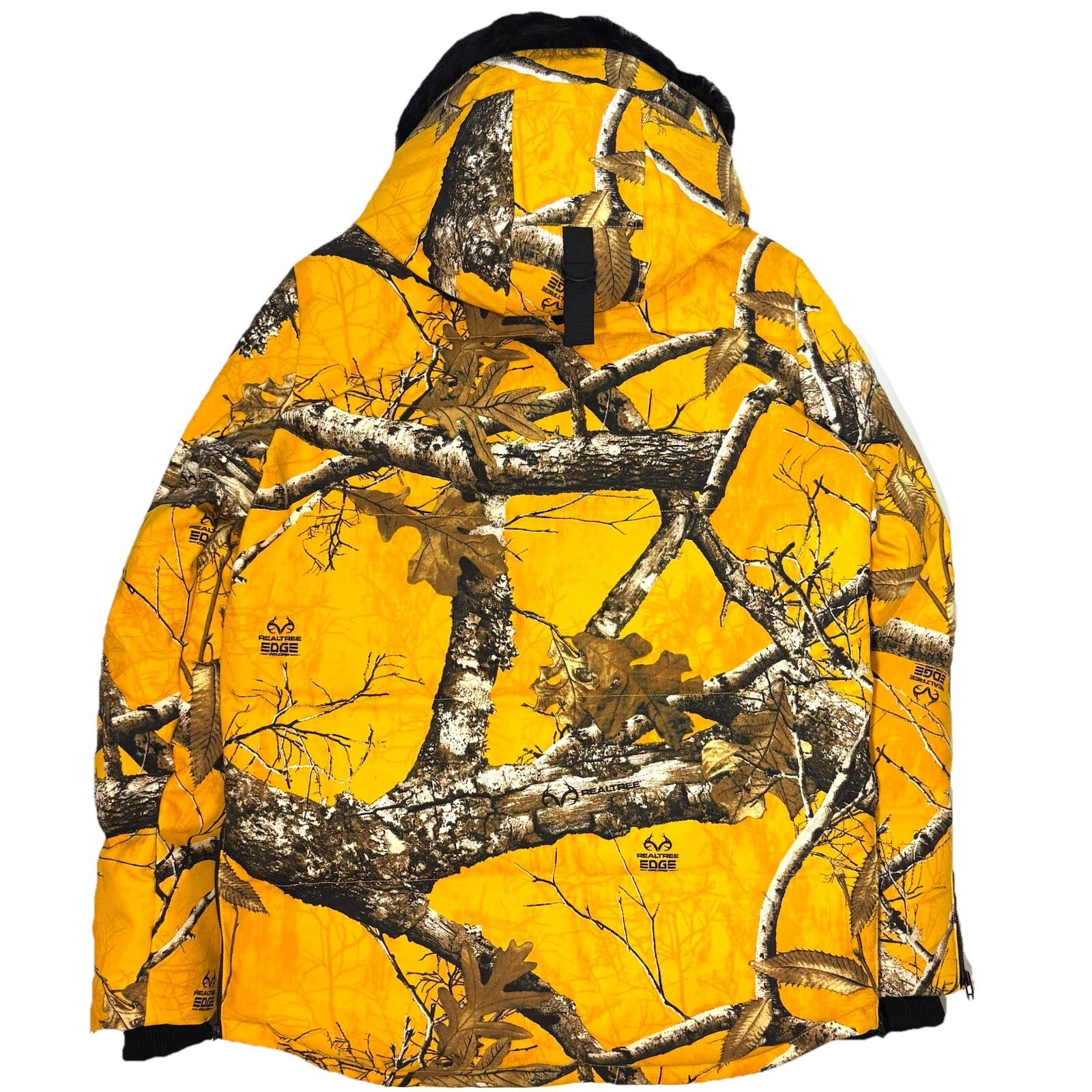 MOOSE KNUCKLES x Post Malone Mens 3Q Shearling Realtree Coat Yellow -MSRP $1,295