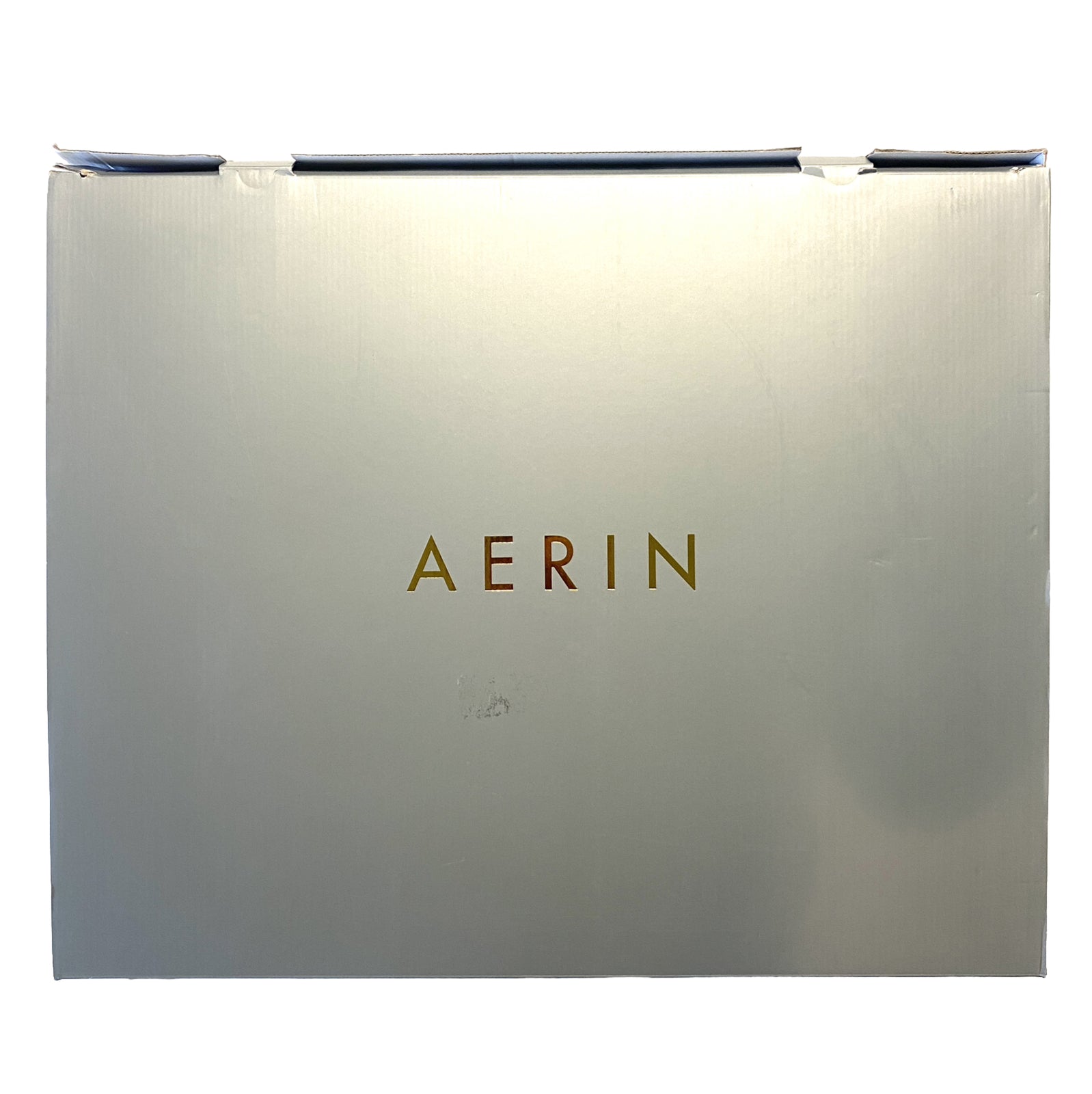 AERIN Shagreen Burl Walnut AH5387 Checkers Tray Set Cream Beige (MSRP $1,995)