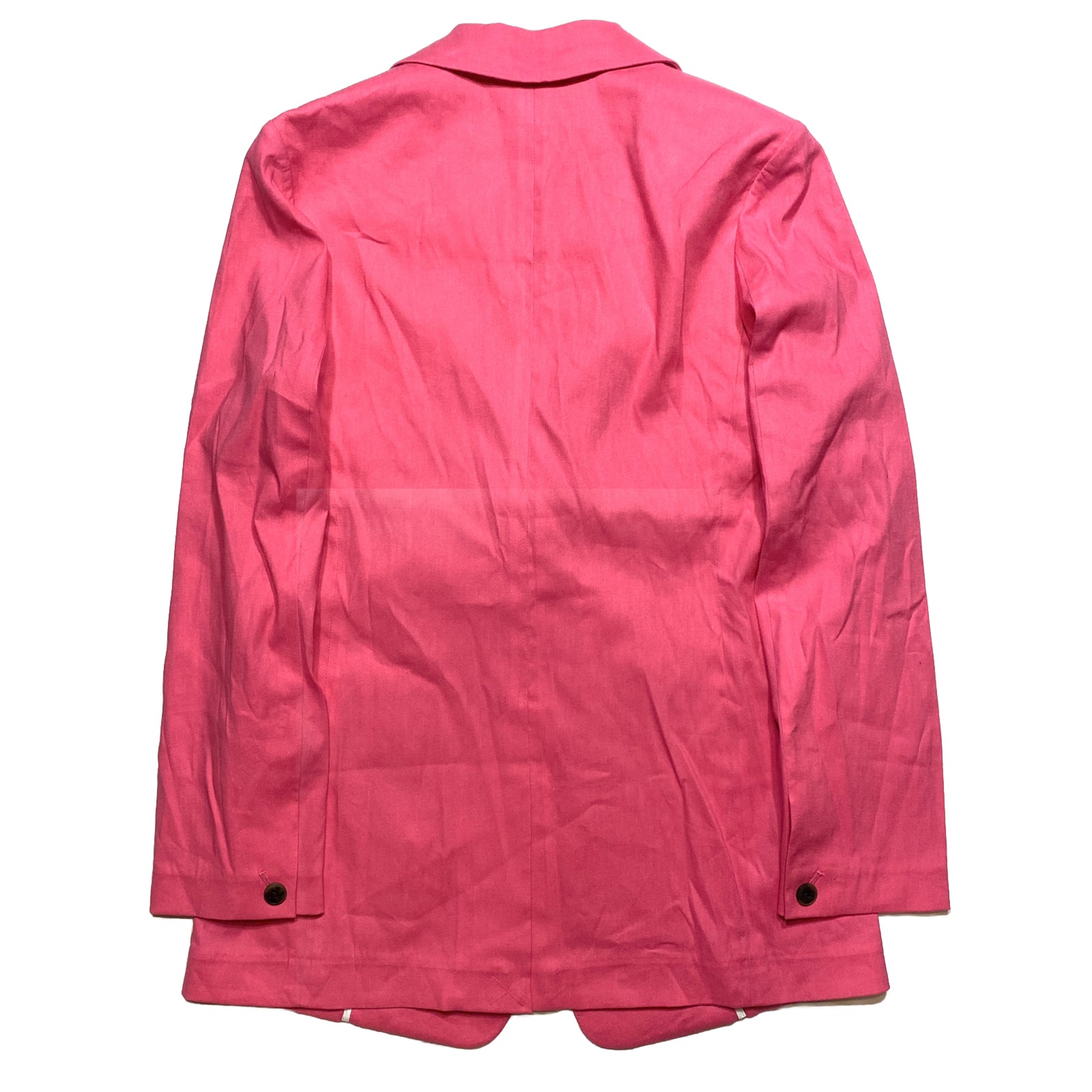 RAG & BONE Womens Charles Linen Long Blazer Jacket Magenta Pink (MSRP $550)