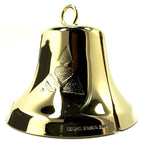 GEORG JENSEN 18k Gold Plated 2019 Christmas Holiday Bell Ornament