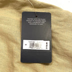 LUCKY BRAND Womens Natural Linen Sleeveless Button Jumpsuit Beige (MSRP $119)