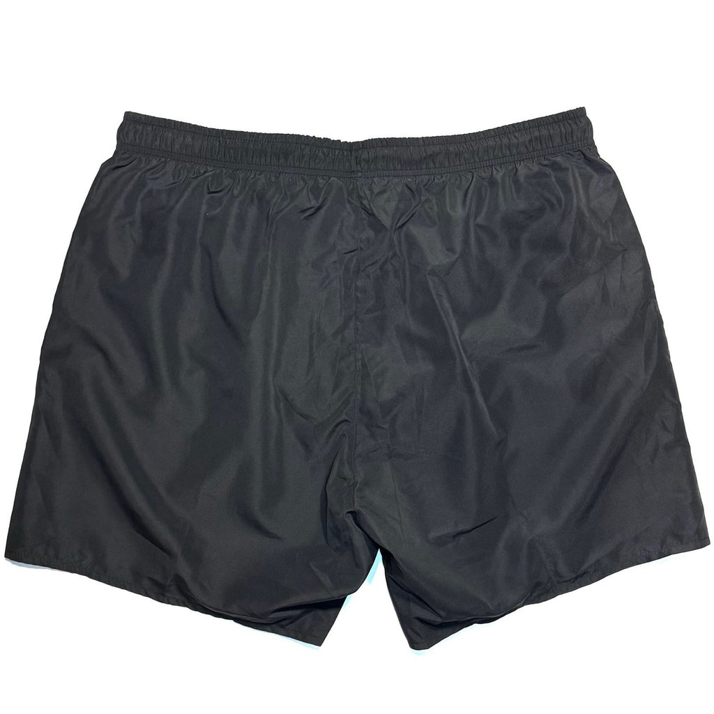 LACOSTE Mens Big and Tall Classic Logo Swim Trunks Shorts Black (MSRP $85)
