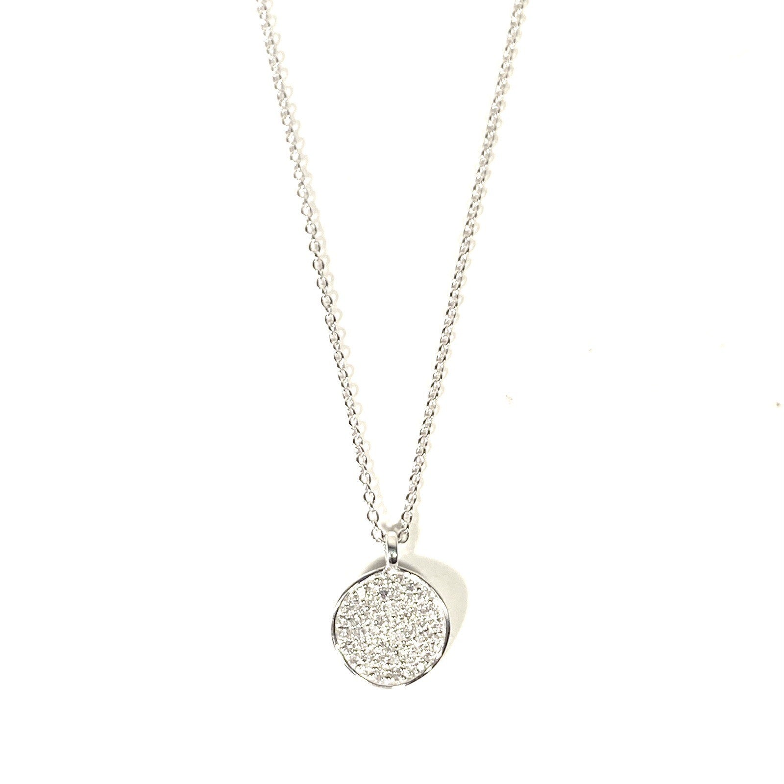 IPPOLITA .925 Silver Diamond Pave Stardust Flower Pendant Necklace (MSRP $995)