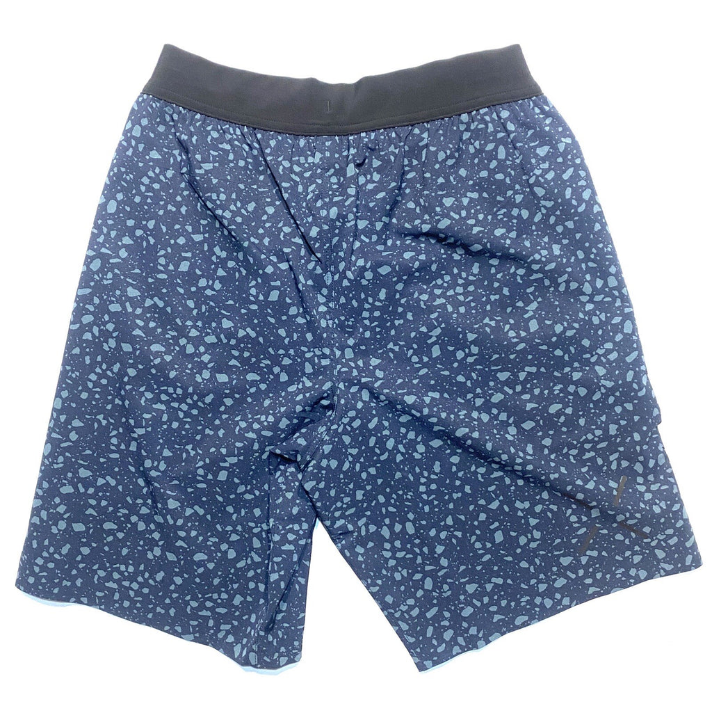 TEN THOUSAND Mens 9in Interval Shorts No Liner Terrazzo Blue (MSRP $68)