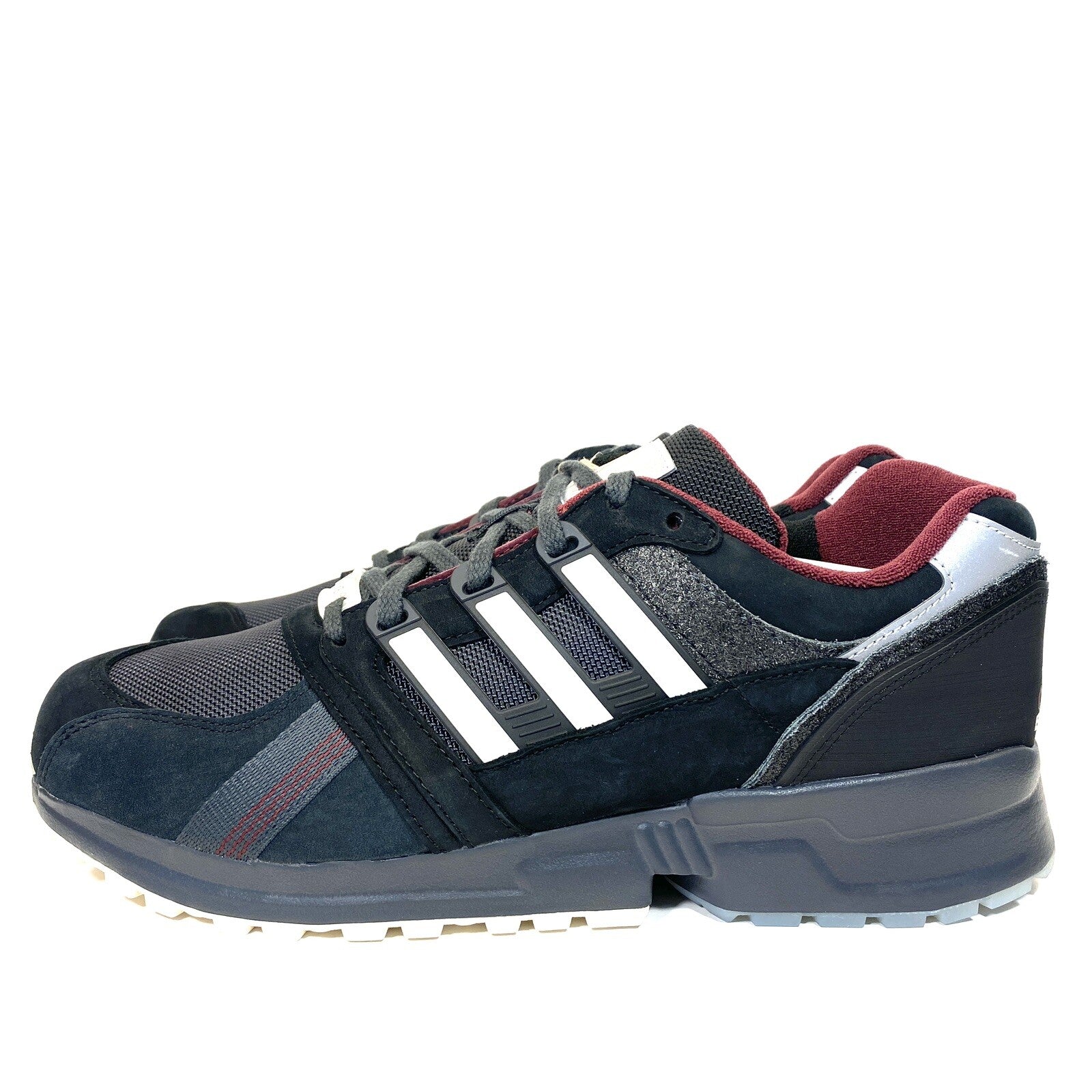 ADIDAS Mens Originals Equipment CSG 91 GX6288 Sneakers Carbon Black (MSRP $130)