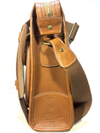 GHURKA Examiner No. 5 Leather Briefcase Messenger Bag Vintage Brown -MSRP $1,895