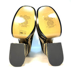 MARC JACOBS The Kiki Ankle Platform Boots Zebra Pony Hair Black (MSRP $550)