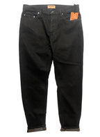 MISSONI Mens Denim Chevron 5 Pocket Straight Leg Jeans Pants Black (MSRP $560)