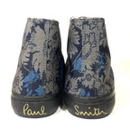 PAUL SMITH Mens Carver Floral Canvas High Top Sneakers Green 6 (MSRP $270)