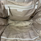 RAG & BONE Cloud Puff Leather Oversize Tote Bag Cream Ivory White (MSRP $495)