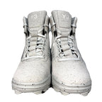 Y-3 Adidas Mens GSG9 Lace Up Suede High Top Sneaker Boots Carbon Grey -MSRP $400