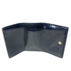 MARC JACOBS J Logo Leather Trifold Snap Mini Wallet Cement Grey (MSRP $125)