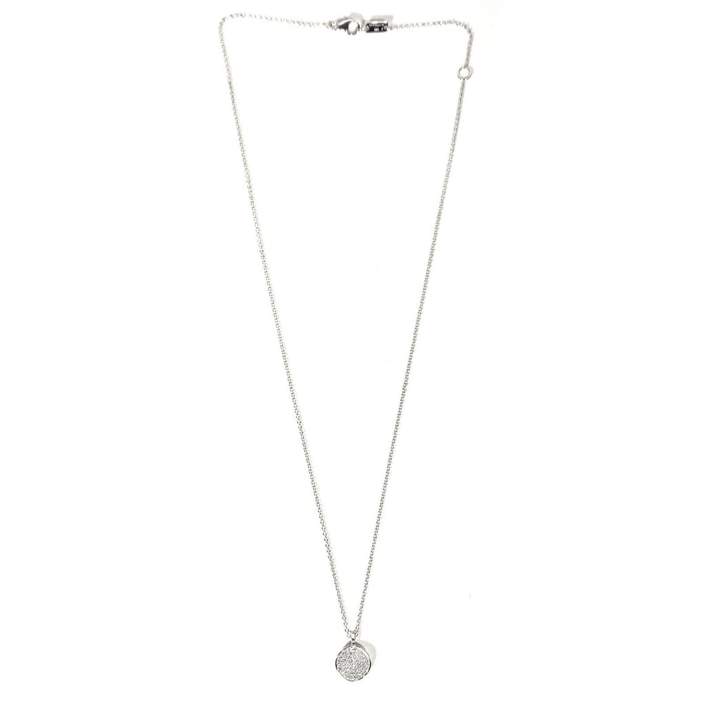 IPPOLITA .925 Silver Diamond Pave Stardust Flower Pendant Necklace (MSRP $995)