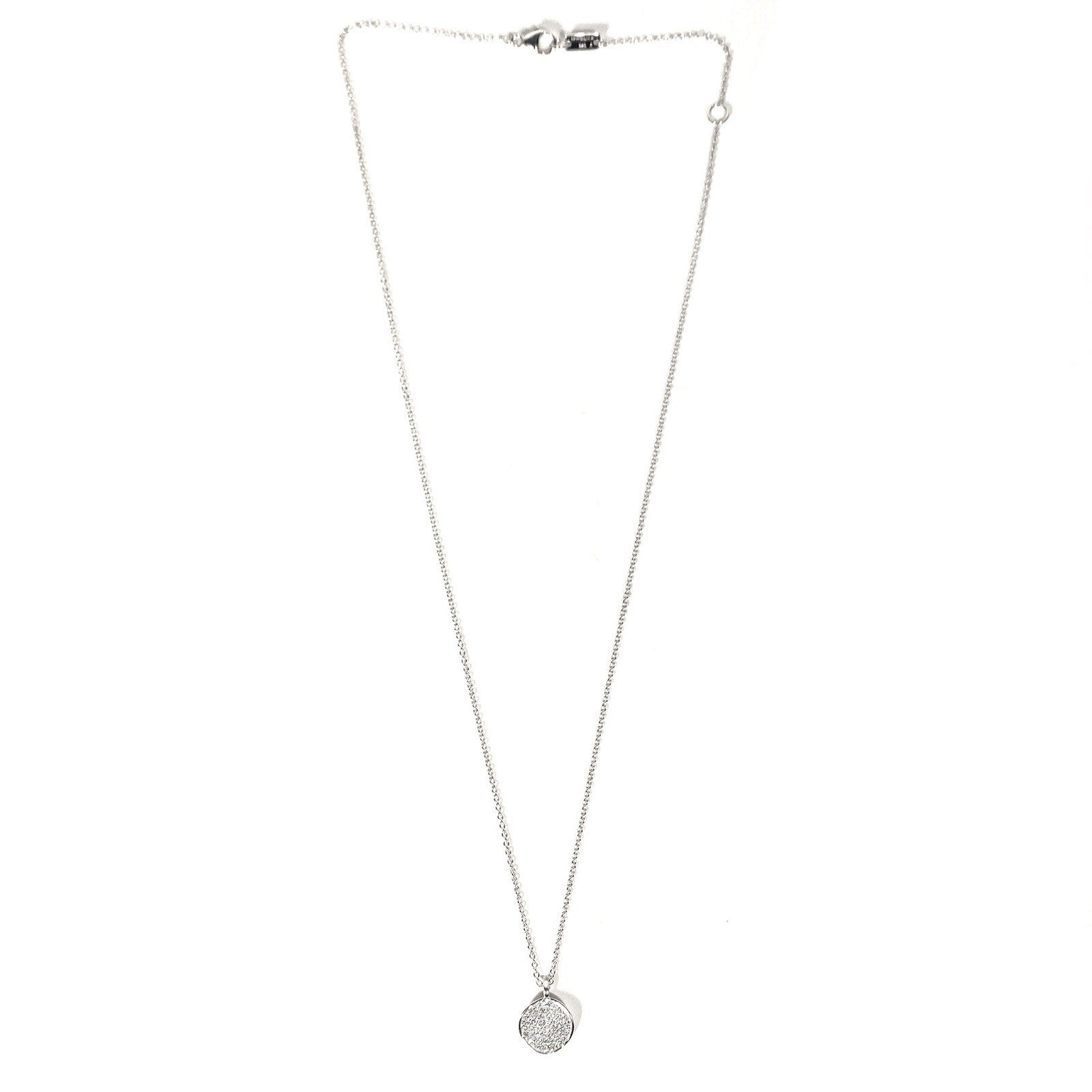 IPPOLITA .925 Silver Diamond Pave Stardust Flower Pendant Necklace (MSRP $995)