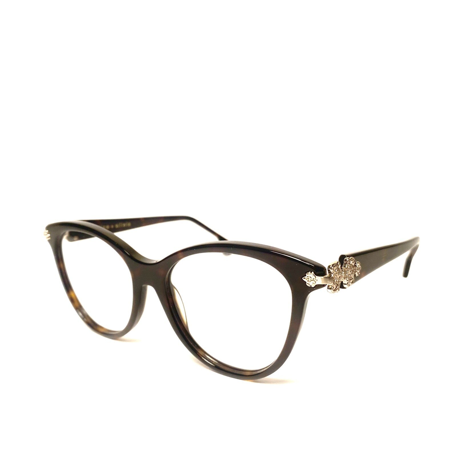ALICE + OLIVIA Womens St Germain Eyeglasses Frames Tortoise Brown (MSRP $275)
