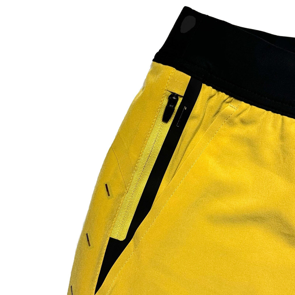 TEN THOUSAND Mens 5in Interval Shorts Lined Mustard Yellow XXL (MSRP $68)