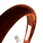 JENNIFER BEHR x Veronica Beard Tori Velvet Headband Rust Brown (MSRP $188)