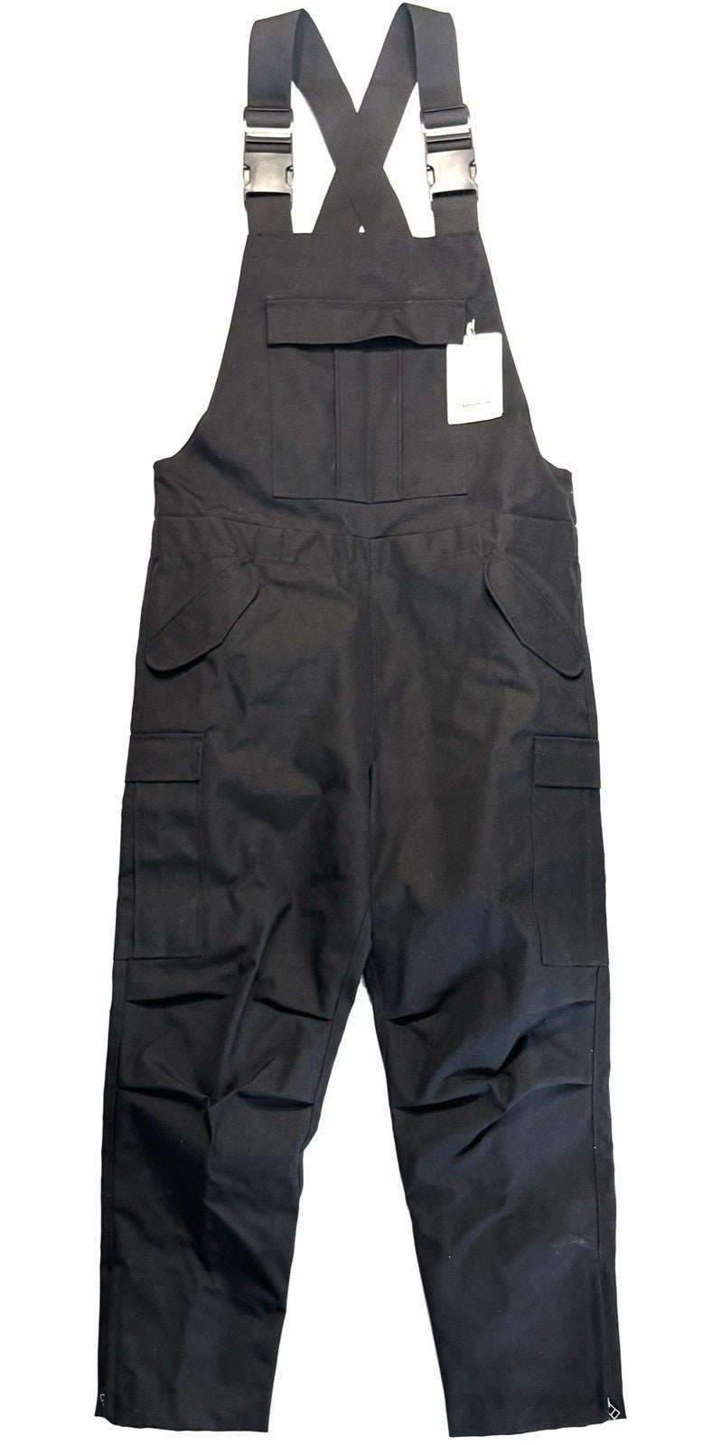 18 EAST Mens BDU 1000D Nylon Canvas Hiker Waders Bib Black (MSRP $255)