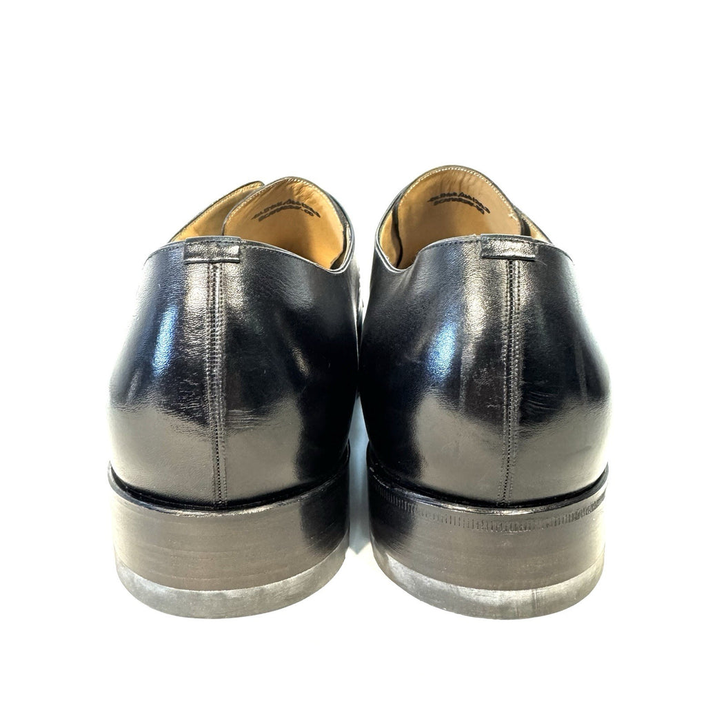 BALLY Scribe Mens Scamardo Calf Leather Derby Shoes Black 12.5 (MSRP $1,250)