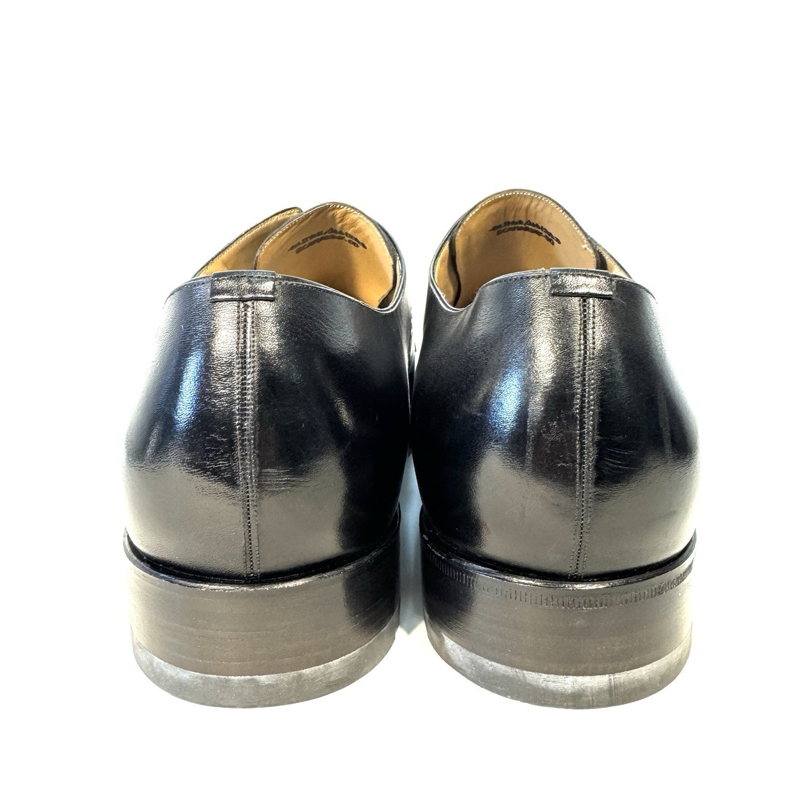 BALLY Scribe Mens Scamardo Calf Leather Derby Shoes Black 12.5 (MSRP $1,250)