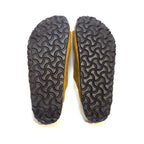 BIRKENSTOCK Womens Arizona Shearling Fur Sandals Narrow Mink Brown (MSRP $150)