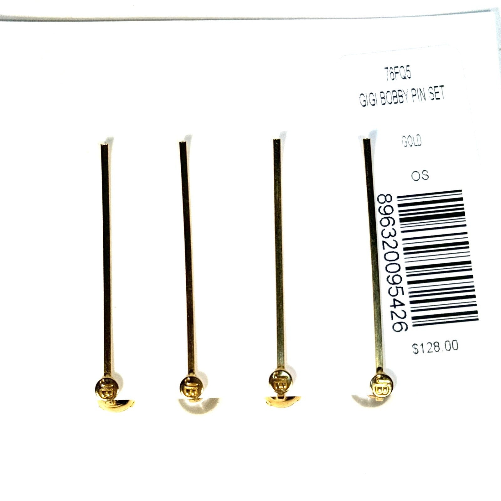 JENNIFER BEHR Gigi Pearl Crystal Rhinestone Bobby Pin Set (MSRP $128)