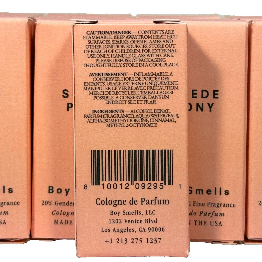 BOY SMELLS Suede Pony Cologne de Parfum Perfume Spray Sample 1.5 ml LOT OF 40