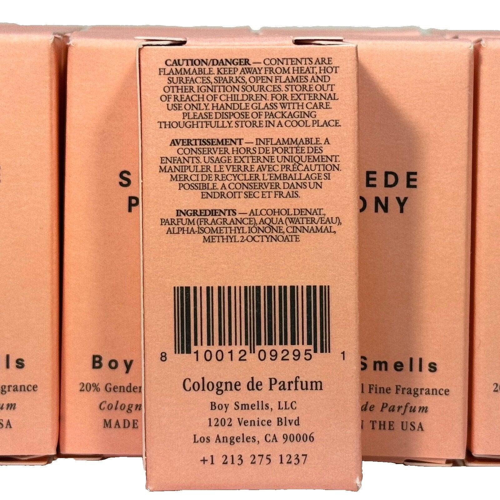 BOY SMELLS Suede Pony Cologne de Parfum Perfume Spray Sample 1.5 ml LOT OF 40