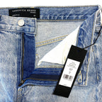 VERONICA BEARD Womens Carly Kick Flare High Rise Jeans Pebble Blue (MSRP $278)
