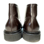 JOHN LOBB Mens Shoreditch Calf Leather Chukka Boots Dark Brown (MSRP $2,010)