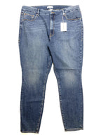 GOOD AMERICAN Womens Good Legs Crop Plus Size Jeans Blue (MSRP $129)
