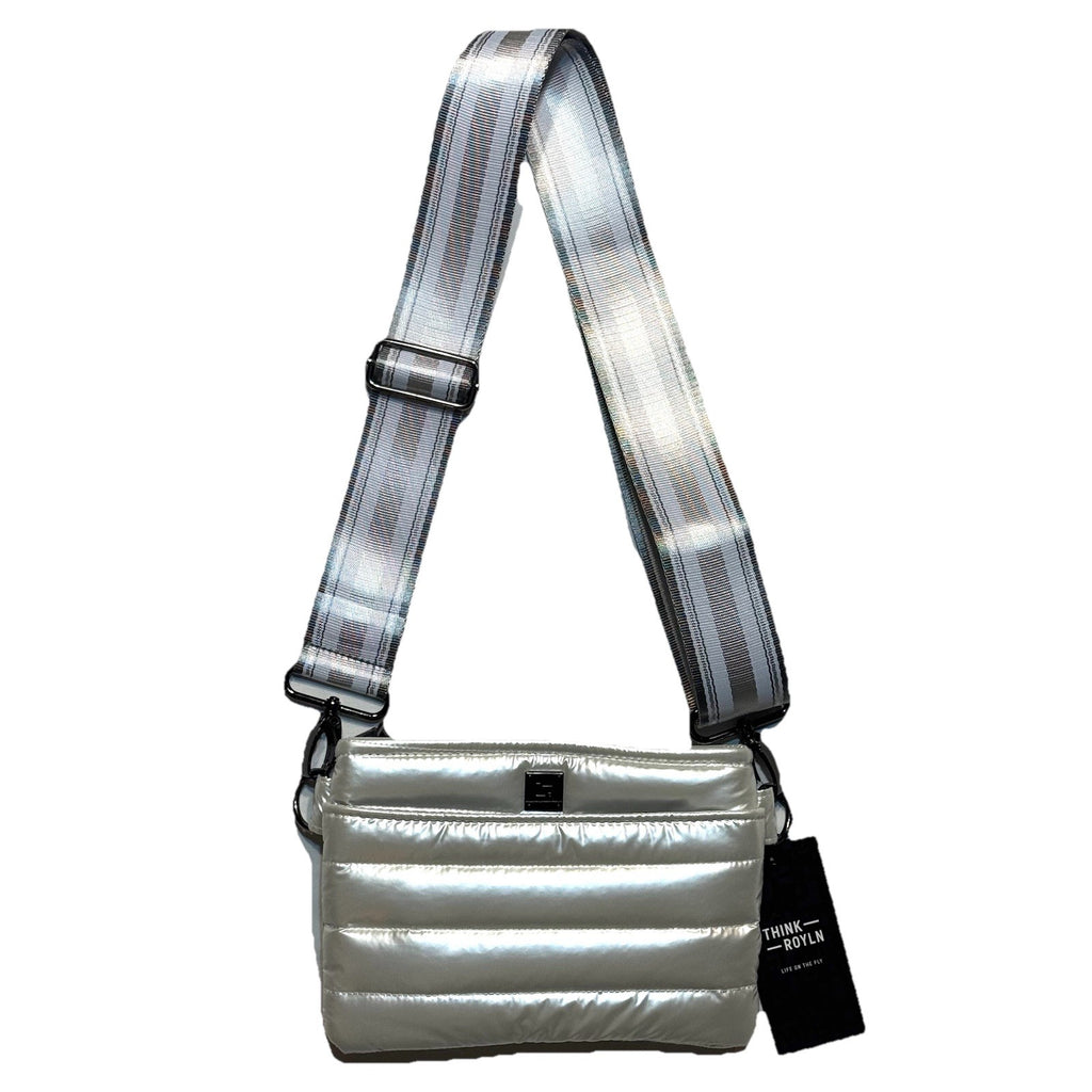 THINK ROYLN Bum Bag Shoulder Crossbody Pearl Vanilla White (MSRP $98)