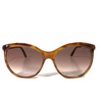 TOM FORD Womens TF568 53G Geraldine-02 Tortoise Sunglasses Brown (MSRP $450)