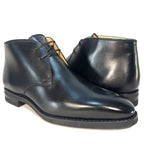BALLY Scribe Mens Skiligny Calf Leather Chukka Boots Black 8.5 EEE (MSRP $1,195)