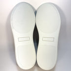 LANVIN Mens DDB1 Basket Cap Toe Leather Low Top Sneakers Black (MSRP $590)