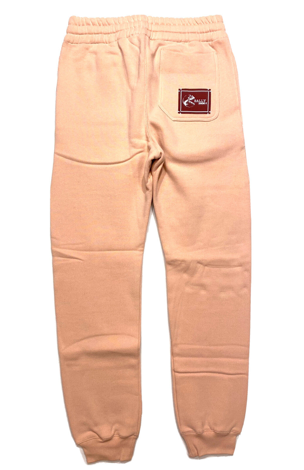 BALLY Womens Shok-1 Logo Cotton Fleece Sweatpants Light Pink XXS (MSRP $450)