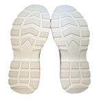 ALEXANDER MCQUEEN Mens Tread Slick Leather Hightop Sneaker Boots Grey -MSRP $990