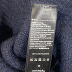 SCOTCH & SODA Alpaca Wool Club Artistique Beanie Cap Hat Navy Blue (MSRP $78)
