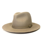 RAG & BONE Womens Wool Felt Floppy Brim Fedora Hat Warm Grey (MSRP $250)