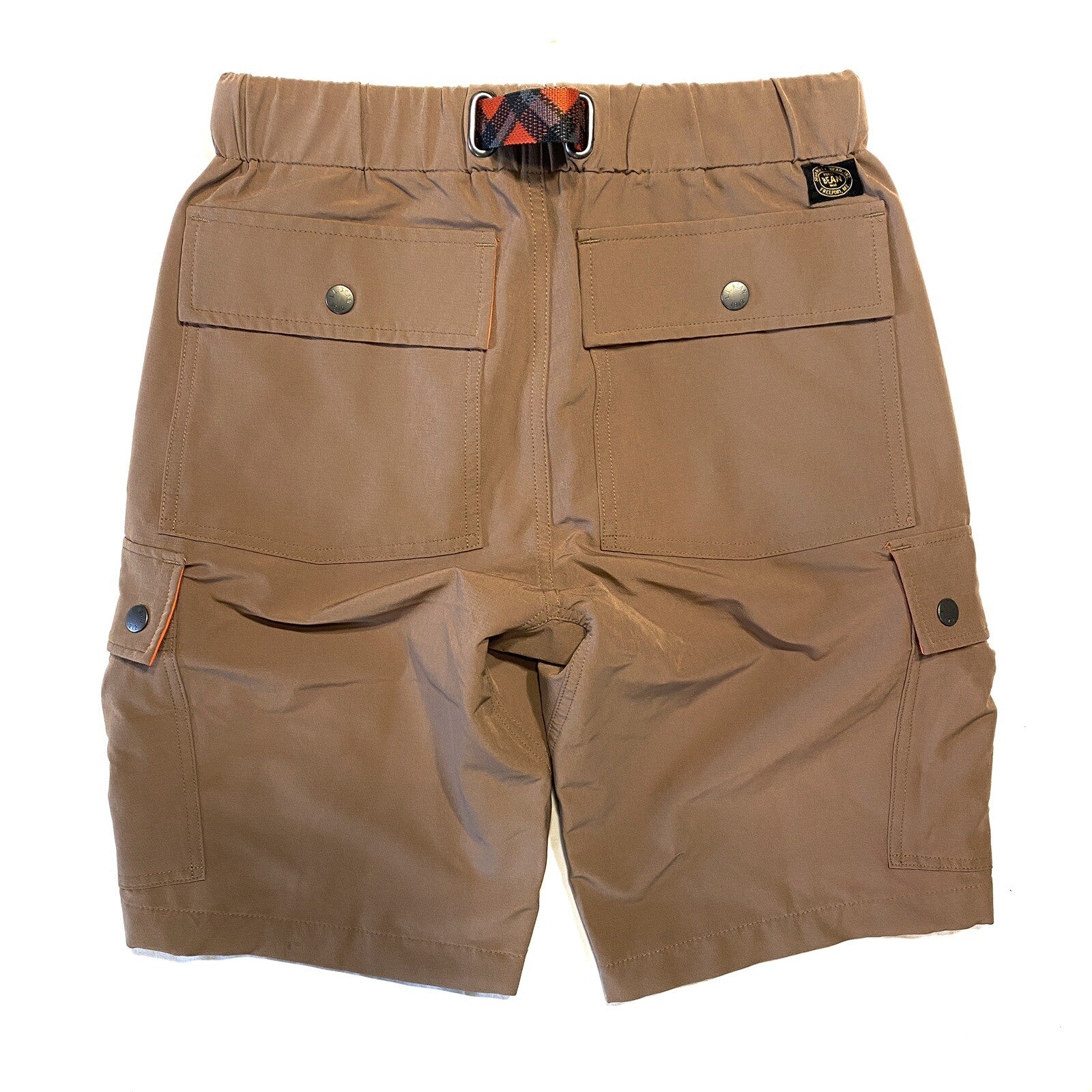 LL BEAN x TODD SNYDER Mens Zip Pocket Climbing Shorts Dune Brown XS (MSRP $129)