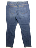 GOOD AMERICAN Womens Good Legs Crop Plus Size Jeans Blue (MSRP $129)