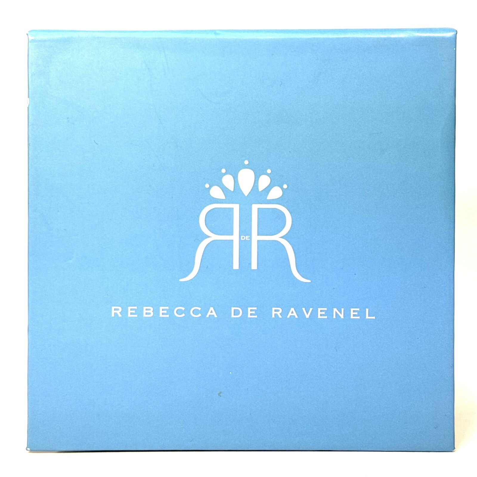 REBECCA DE RAVENEL Mini Cora Wood Heart Earrings Gold Post Back (MSRP $215)