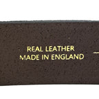 RAG & BONE Mens Rugged Suede Leather Belt Light Sand Beige (MSRP $198)
