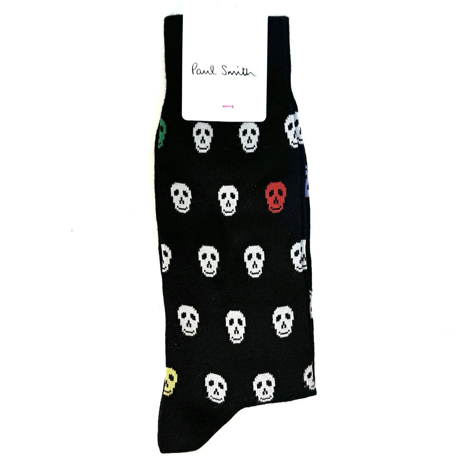 PAUL SMITH Mens Skull Socks Black O/S (MSRP $30)