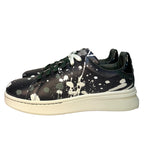 MARC JACOBS Womens The Paint Splatter Tennis Shoe Sneakers Black 10 (MSRP $295)