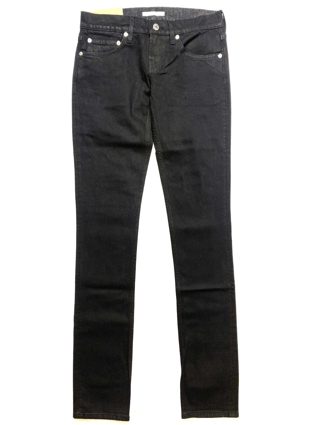 HELMUT LANG Womens Femme Lo Cigarette Slim Jeans Black (MSRP $320)