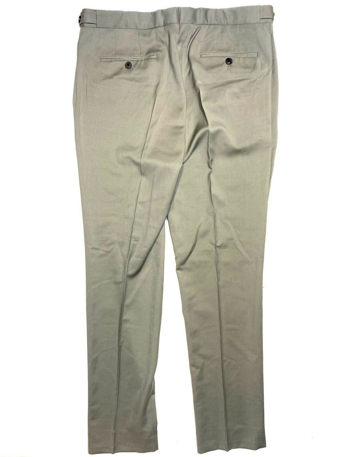 REISS Mens Shell Nords Wool Twill Dress Trousers Pants Green (MSRP $285)