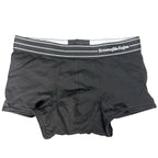 ERMENEGILDO ZEGNA Mens Stretch Cotton Trunk Underwear Black XS