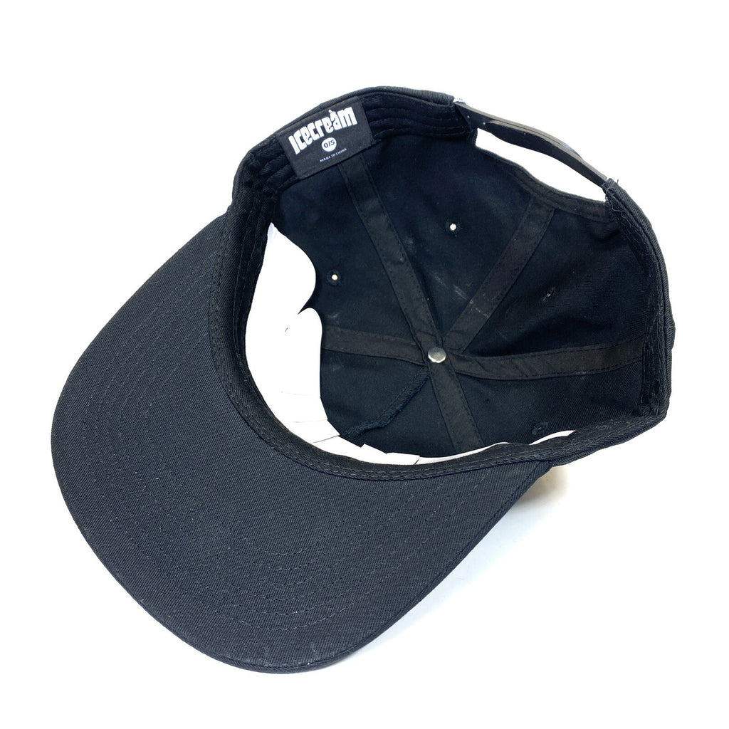 ICE CREAM Billionaire Boys Club Cake Cones Logo Snapback Hat Black (MSRP $60)